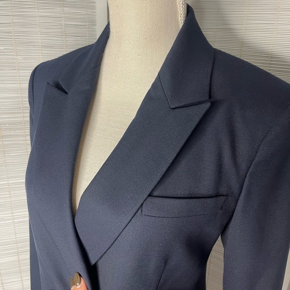 Rag & Bone Fletcher Blazer Navy Size 4 - Picture 2 of 8